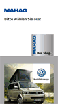 Mobile Screenshot of mahag-shop.de